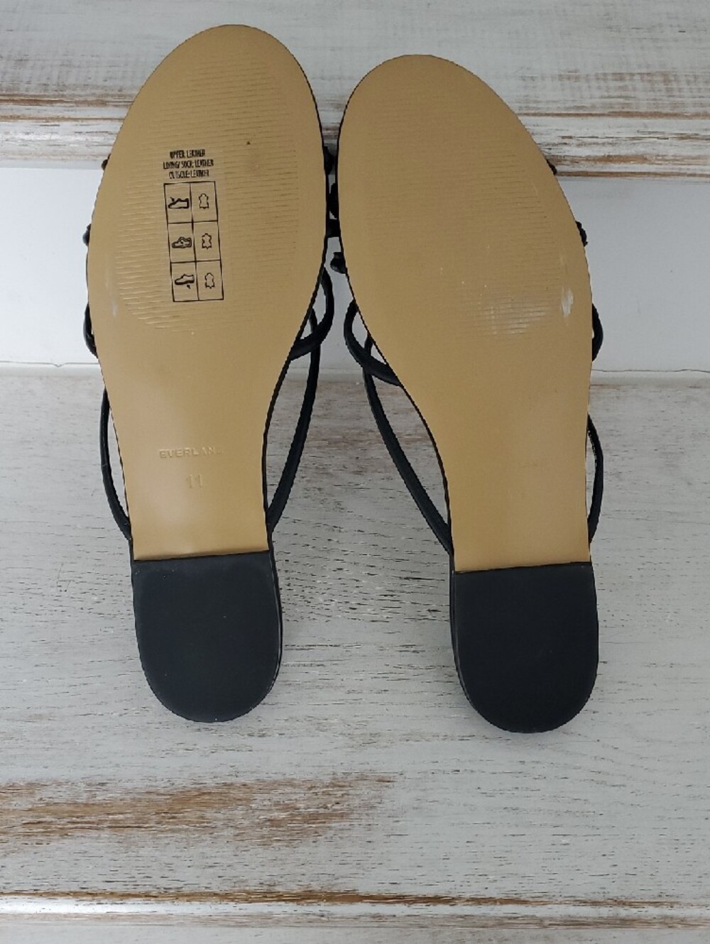 Everlane Black Bow Slide Sandals - Picture 5 of 8